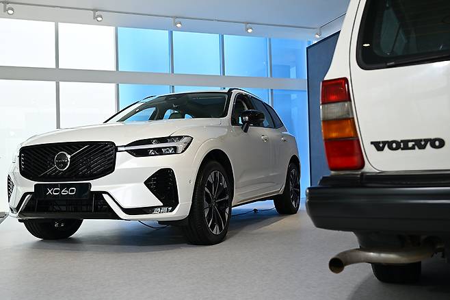 볼보 신형 XC60 출시. 사진: 김학수 기자