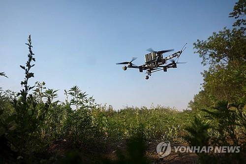 우크라이나군이 운용하는 드론 [로이터 연합뉴스 자료사진. 재판매 및 DB 금지]