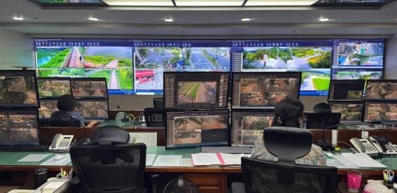 전주시 CCTV 통합관제센터. 사진=전주시