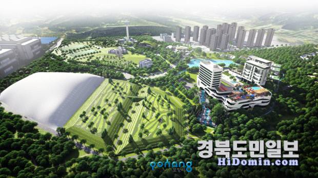 에코빌리지 조감도. 사진=포항시 제공