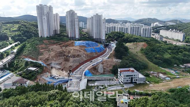 삼가2지구 힐스테이트 용인포레 임대주택 전경.(사진=용인시)