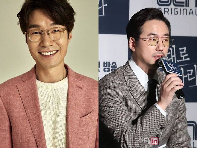 (왼쪽부터)고 송영규, 류승수.