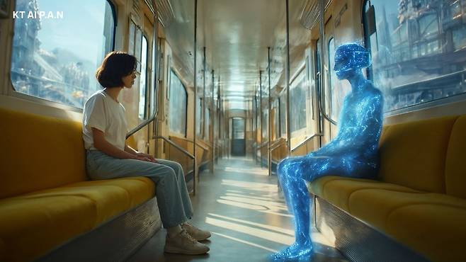 2025 AI P.A.N 아이덴티티 필름 주요 장면. (KT 제공)