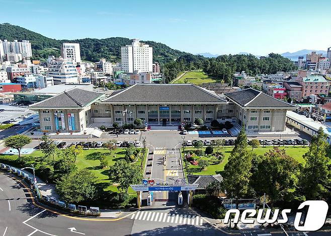 전남 여수시청 전경. 뉴스1