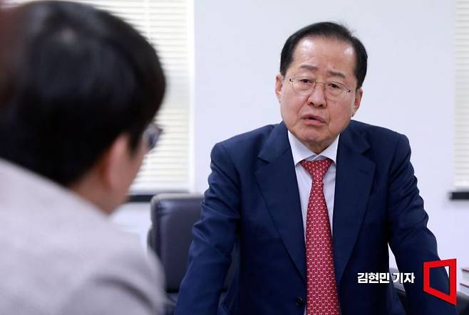 홍준표 전 대구시장. 김현민 기자
