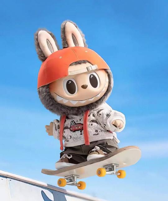 최근 이베이에서 최고가로 판매된 반스 콜라보 한정판 라부부 인형의 모습. 2023년 출시됐다. 뉴욕포스트 갈무리