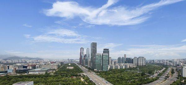 ⓒ‘여의도 더 자하’ 오피스텔에서 바라본 여의도 일대