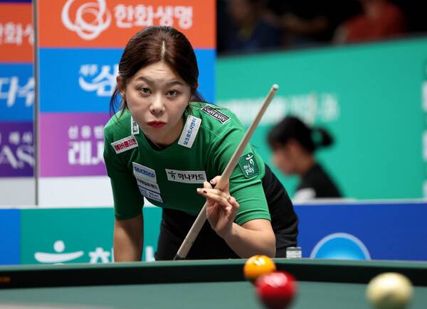 하나카드의 김가영. PBA 제공