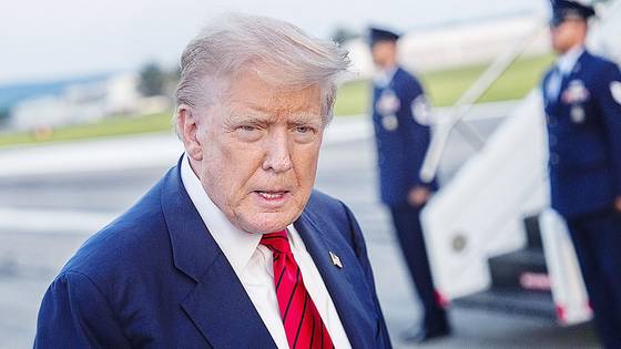 도널드 트럼프 미국 대통령. AP=연합뉴스