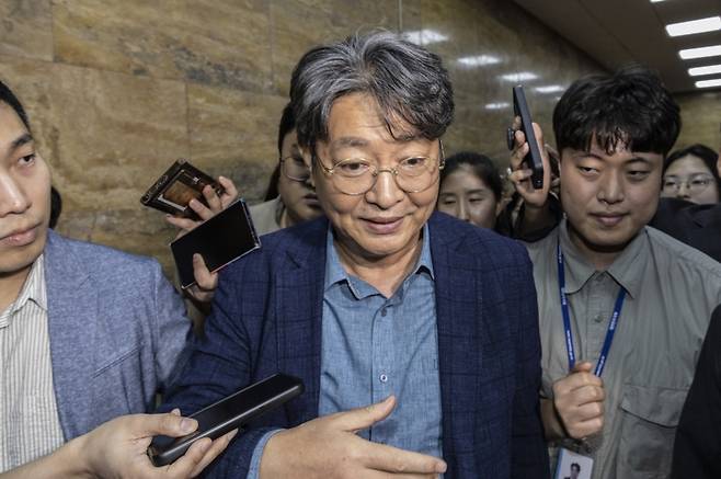 ▲ 차명 주식 거래 의혹 제기된&nbsp;이춘석&nbsp;국회 법사위원장 [연합뉴스]