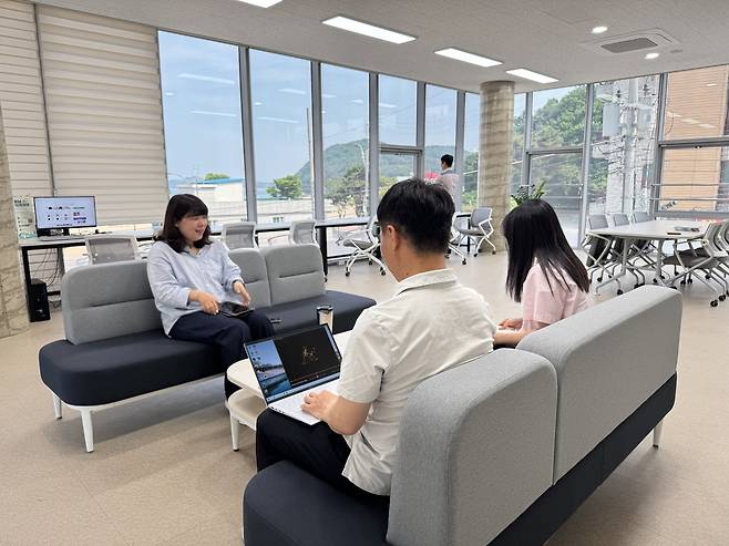 왜목라운지. 충남 당진시 제공