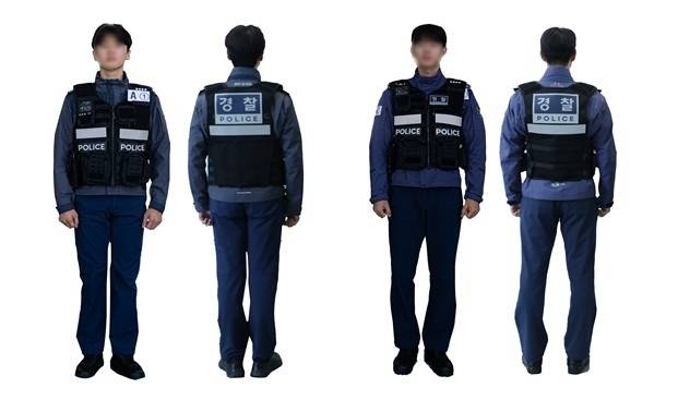 신형 경찰 외근조끼 시제품. [사진 출처 = 경찰청]