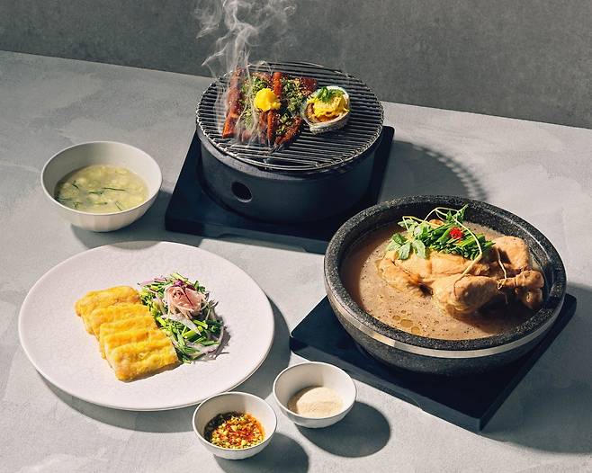 조각보 키친 여름 보양식 [안다즈 서울 강남]