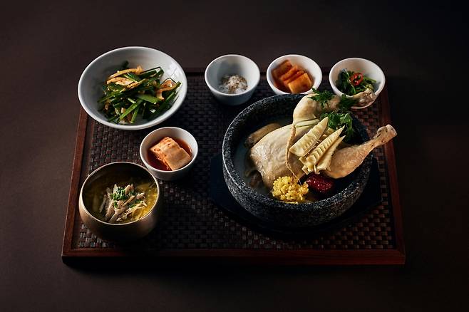 한방 죽순 삼계탕 반상[반얀트리 서울]