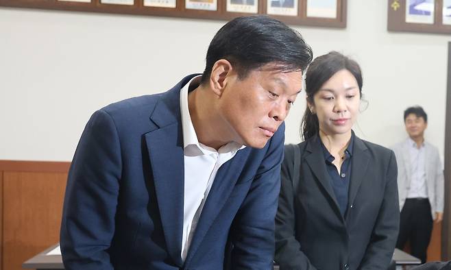 국정기획위 조승래 대변인. 연합뉴스