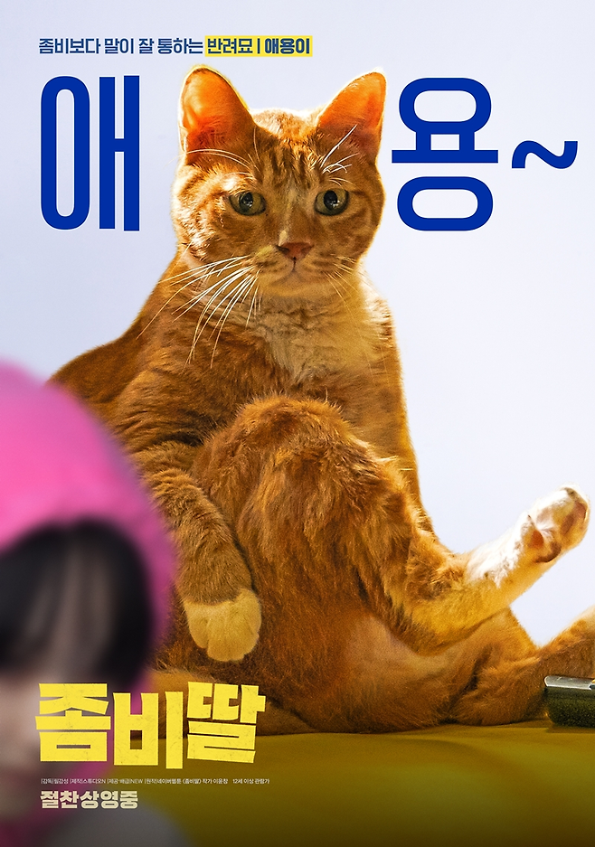극 중 ‘애용이’로 분한 고양이 배우.