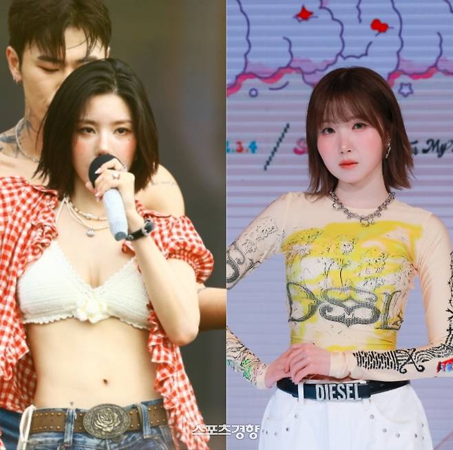 권은비·히토미. 소속사 제공.