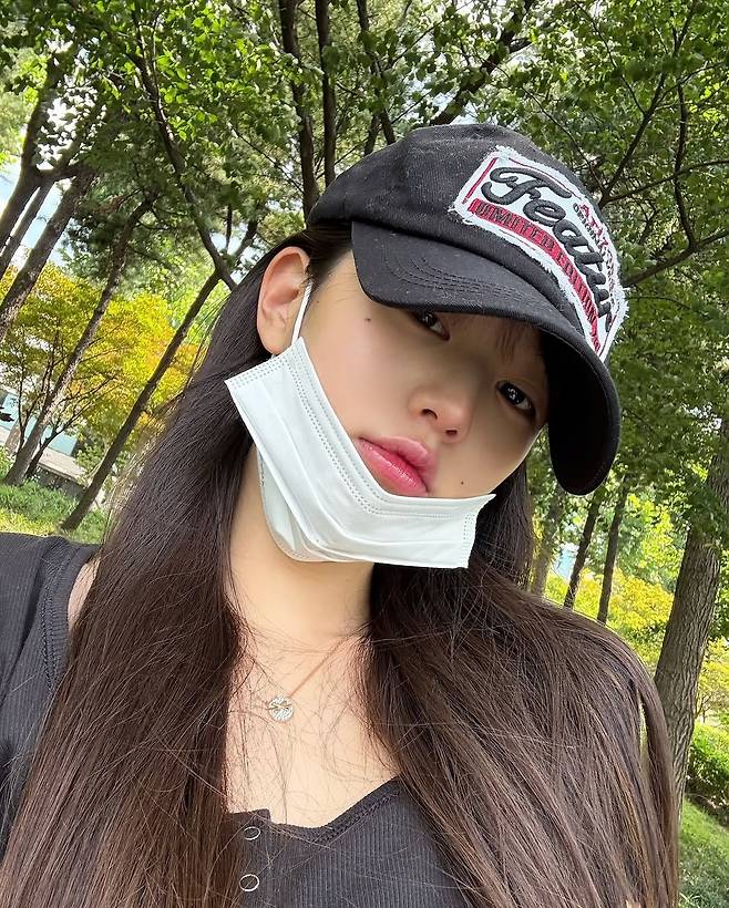 장원영 인스타그램 캡처.