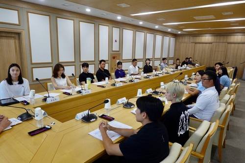 대한체육회 선수위원회 첫 회의 장면  [연합뉴스 자료 사진]