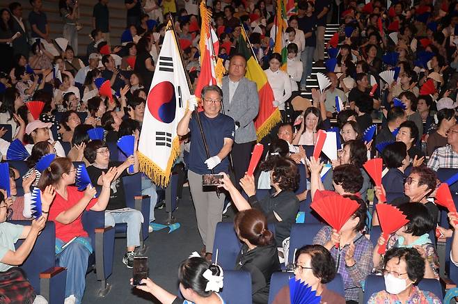 광주양궁대회 자원봉사자 발대 [광주시 제공]