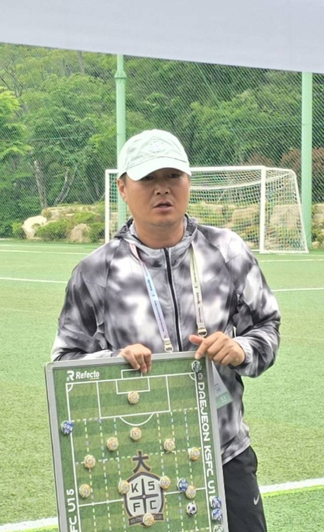 KS FC U-15 김광선 감독.