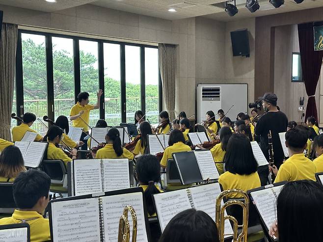 지난 해 향상음악회 모습. /예천군 제공