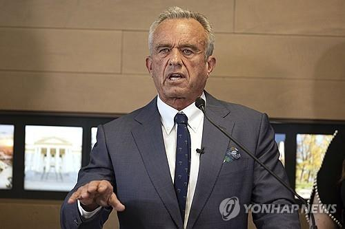 로버트 케네디 주니어 미 보건복지부 장관 [AP=연합뉴스 자료사진]