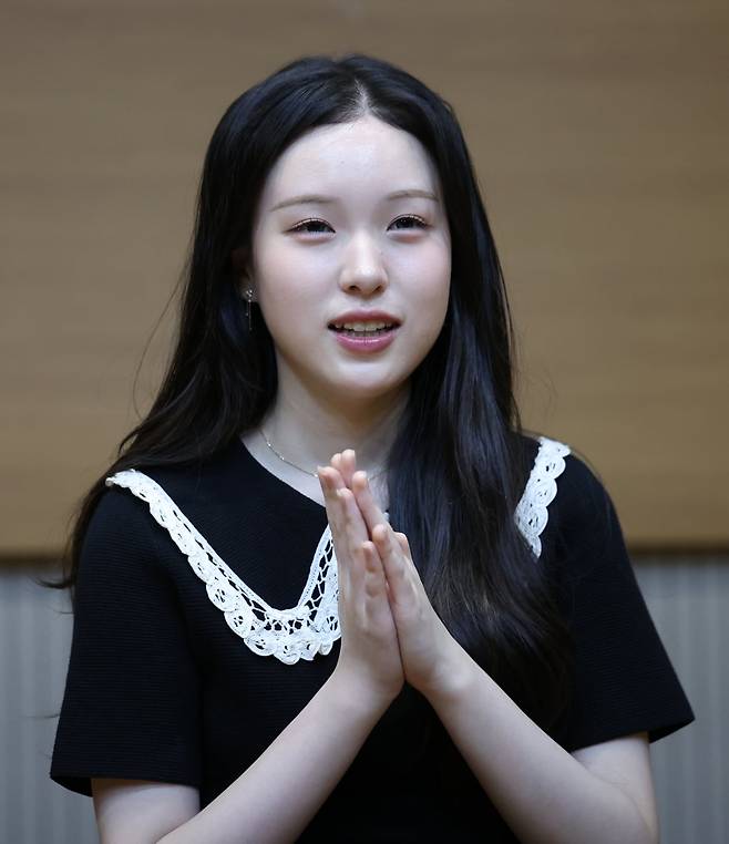 첼리스트 이재리가 서울 서대문구 금호아트홀 연세에서 아르떼와 인터뷰하고 있다. 이솔 기자