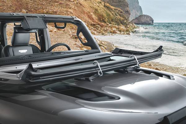 윈드실드 타이 다운 스트랩 사진 지프