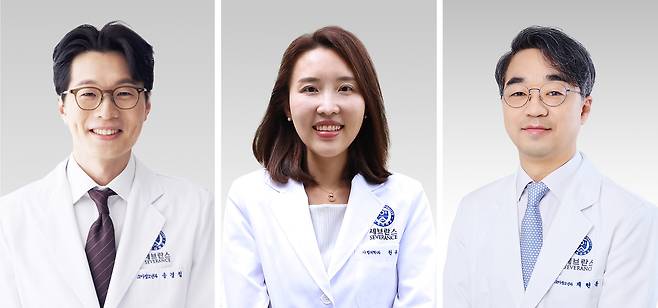 (사진 왼쪽부터)송경철, 권유진, 채현욱 교수