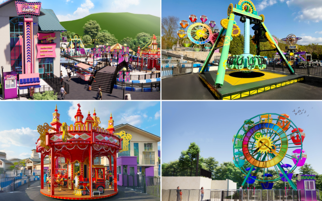 오크밸리 내 야외 테마파크 퍼니 팩토리.