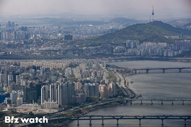 한강변 아파트 단지 전경/사진=이명근 기자 qwe123@