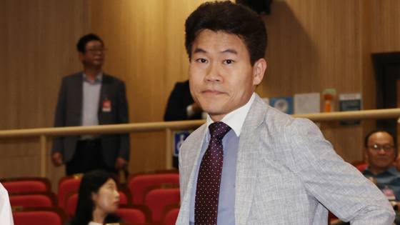 국민의힘 책임당원 대상 강연에 연사로 선 전한길 씨