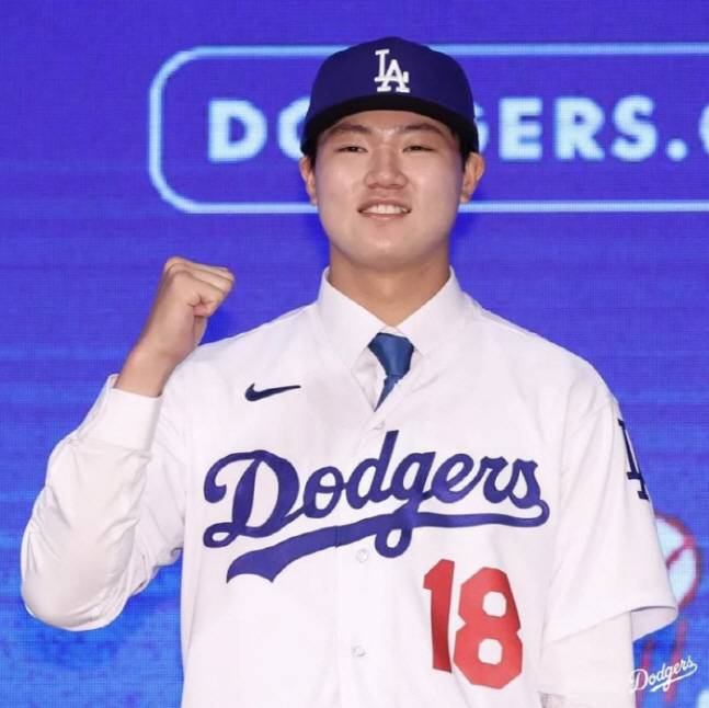 LA 다저스 장현석. 사진=LA 다저스 구단 X 계정