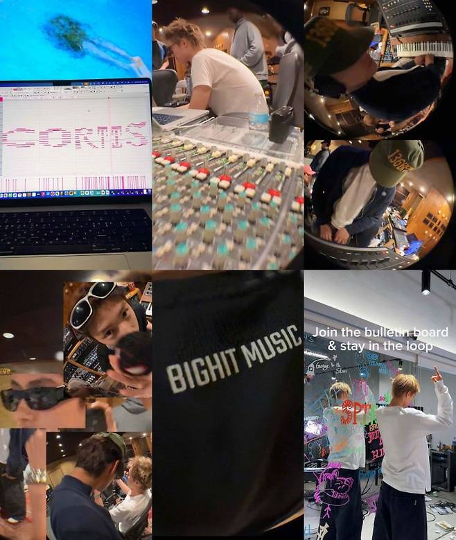 코르티스 영상 갈무리. 빅히트뮤직