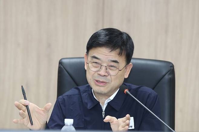 월곶-판교 복선전철 건설 사업 6공구 현장을 방문한 이상경 국토교통부 1차관.ⓒ국토교통부