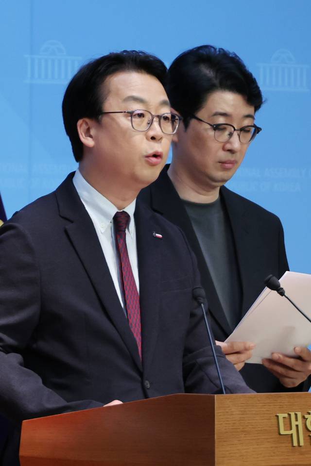 국민의힘 수석대변인을 맡고 있는 곽규택 의원. [연합뉴스]