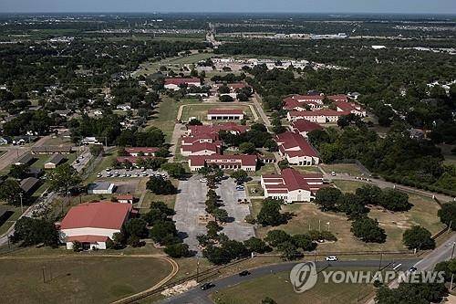 미국 텍사스 브라이언 소재 리조트식 수용소. 브라이언(미국 텍사스주) 로이터=연합뉴스 자료사진