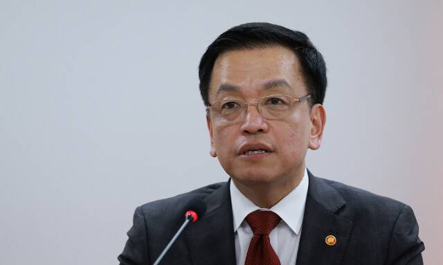 최상목 전 경제부총리 겸 기획재정부 장관. 대통령실 사진기자단