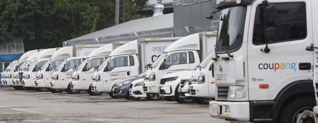 쿠팡이 6일 분기 기준 역대 최대 매출을 기록했다고 공시했다. 사진은 이날 서울의 한 쿠팡 물류센터 모습. 연합뉴스