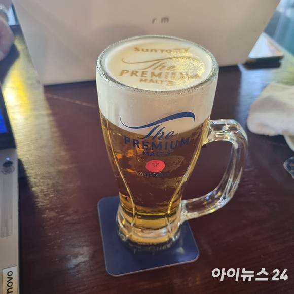 산토리 프리미엄 몰츠. [사진=전다윗 기자]