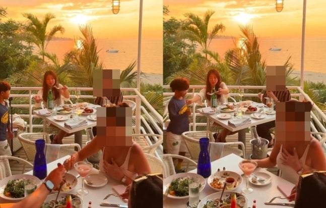 둘째 임신 중인 배우 이시영이 미국 식당에서 매너 논란에 휩싸였다. /사진=이시영 인스타그램