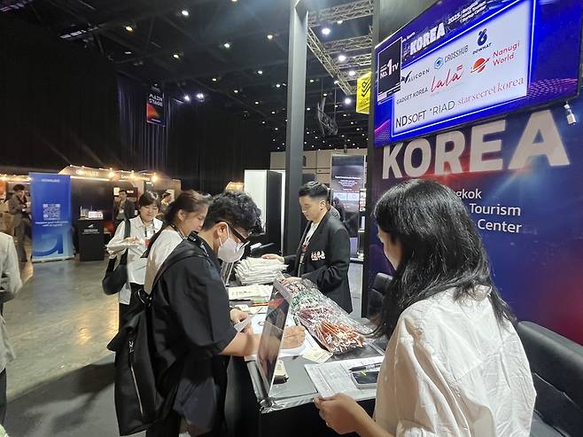 태국에서 열린 테크소스 글로벌 서밋 한국관