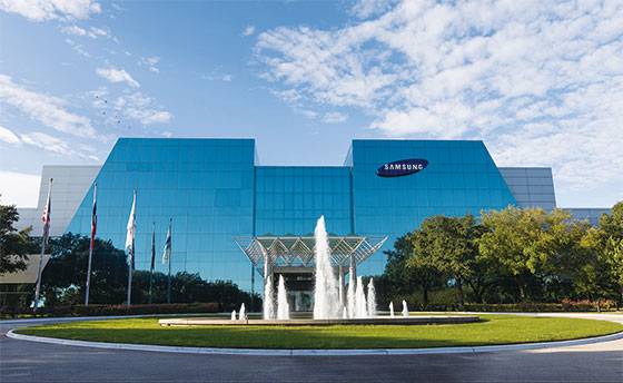 미국 텍사스주에 위치한 삼성전자 오스틴 사업장. [삼성전자 제공]