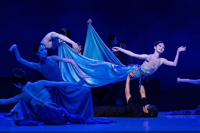 국립발레단 ‘인어공주’ 초연에 이어 재연에서도 주역을 맡은 수석 무용수 조연재 [국립발레단 제공]