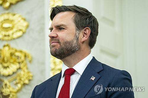 밴스 부통령 [EPA 연합뉴스 자료사진 재판매 및 DB 금지]