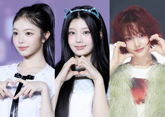 하츠투하츠 이안, 아일릿 원희, 키키 지유(왼쪽부터) /사진=스타뉴스