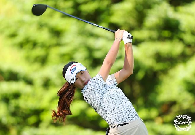 이동은의 호쾌한 드라이버 스윙. [KLPGA 제공. 재판매 및 DB 금지]