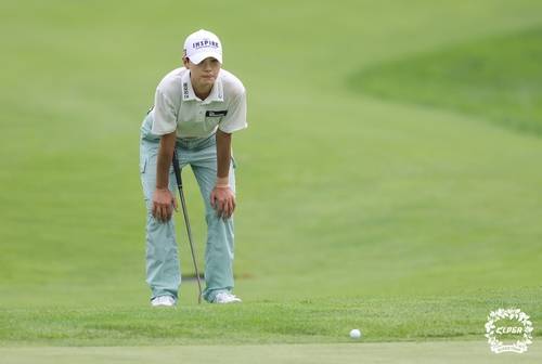 그린을 읽은 박성현. [KLPGA 제공. 재판매 및 DB 금지]