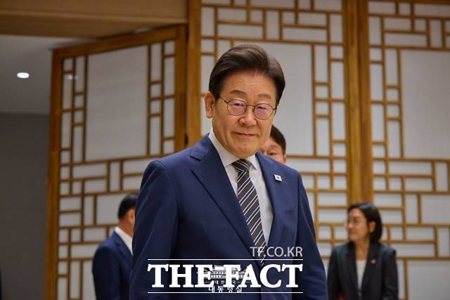 이재명 대통령은 대선 당시 감사원의 정치적 중립성과 독립성을 보장하는 내용을 핵심으로 하는 감사원 개혁안을 공약으로 내세웠다. /대통령실 제공